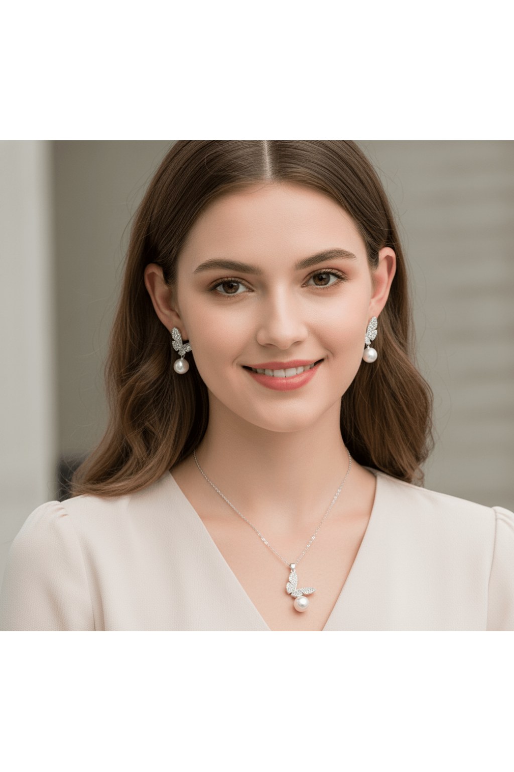pearl-sparkle-butterfly-jewelry-set-2716723 Pearl Sparkle Butterfly Jewelry Set - Zambeel