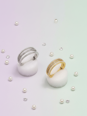 Pearl Stack Ring - Zambeel