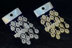 Petal Sparkle Statement Earrings - Zambeel