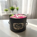 Pink & White Rose Flower Box - Zambeel