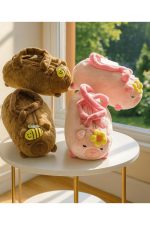 Plush Animal Handbag with Cute Design - Zambeel