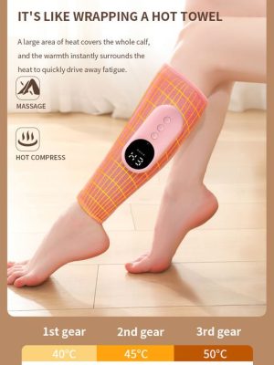 Portable & Adjustable Compression Leg Massager - Zambeel