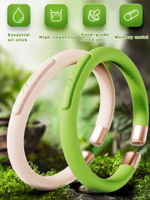Protection Refreshing - Essential Oil Mosquito Repellent Bracelet - Zambeel