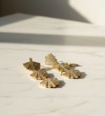 Radiant Flower Cascade Earrings - Zambeel