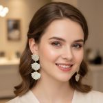 Radiant Flower Cascade Earrings - Zambeel