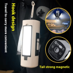 Rechargeable LED Flashlight with Foldable Panels - Zambeel