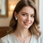 Rectangular Micro - Pave Crystal Jewelry Set - Zambeel