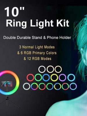 RGB LED Soft Ring Light - Zambeel