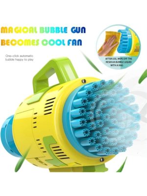 Rocket - 48 - Hole Electric Bubble Machine - Zambeel