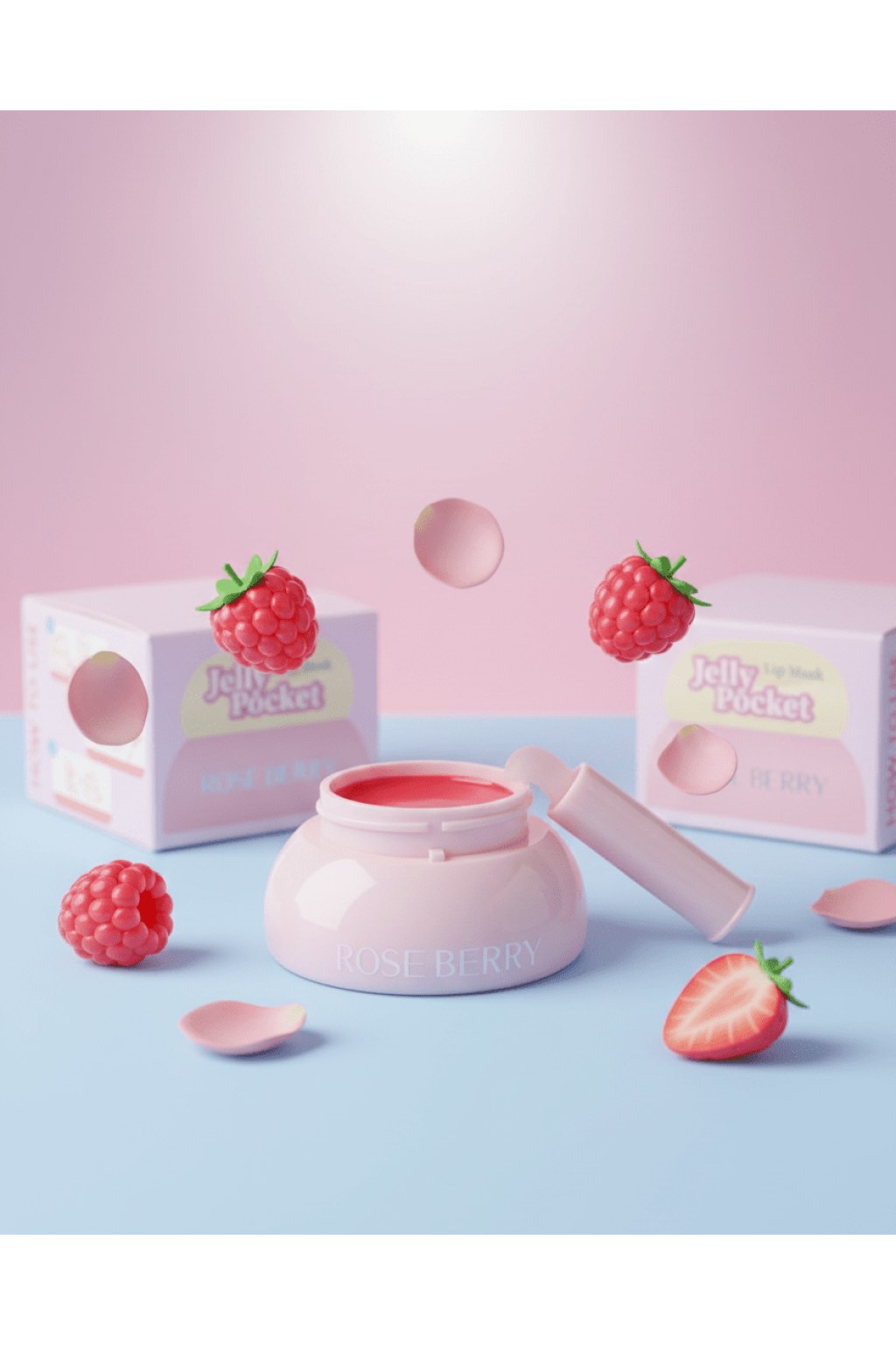 rose-berry-jelly-pocket-lip-mask-2450319 Rose Berry - Jelly Pocket Lip Mask - Zambeel