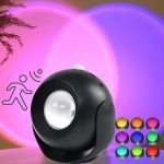 Rotating Body Sensing Sunset Light - Zambeel
