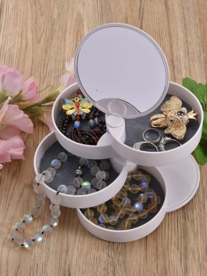 Rotating Jewelry Storage Box - Zambeel