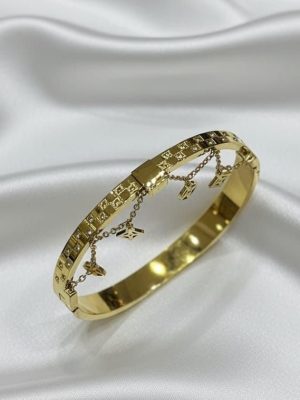 Royal Crystal Link Bangle - Zambeel
