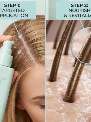 Royallines Hair Serum - Biotin & Keratin Complex Hair Growth - Zambeel