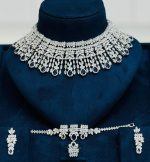 Sapphire Grace Diamond Choker Set - Zambeel