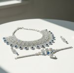 Sapphire Grace Diamond Choker Set - Zambeel