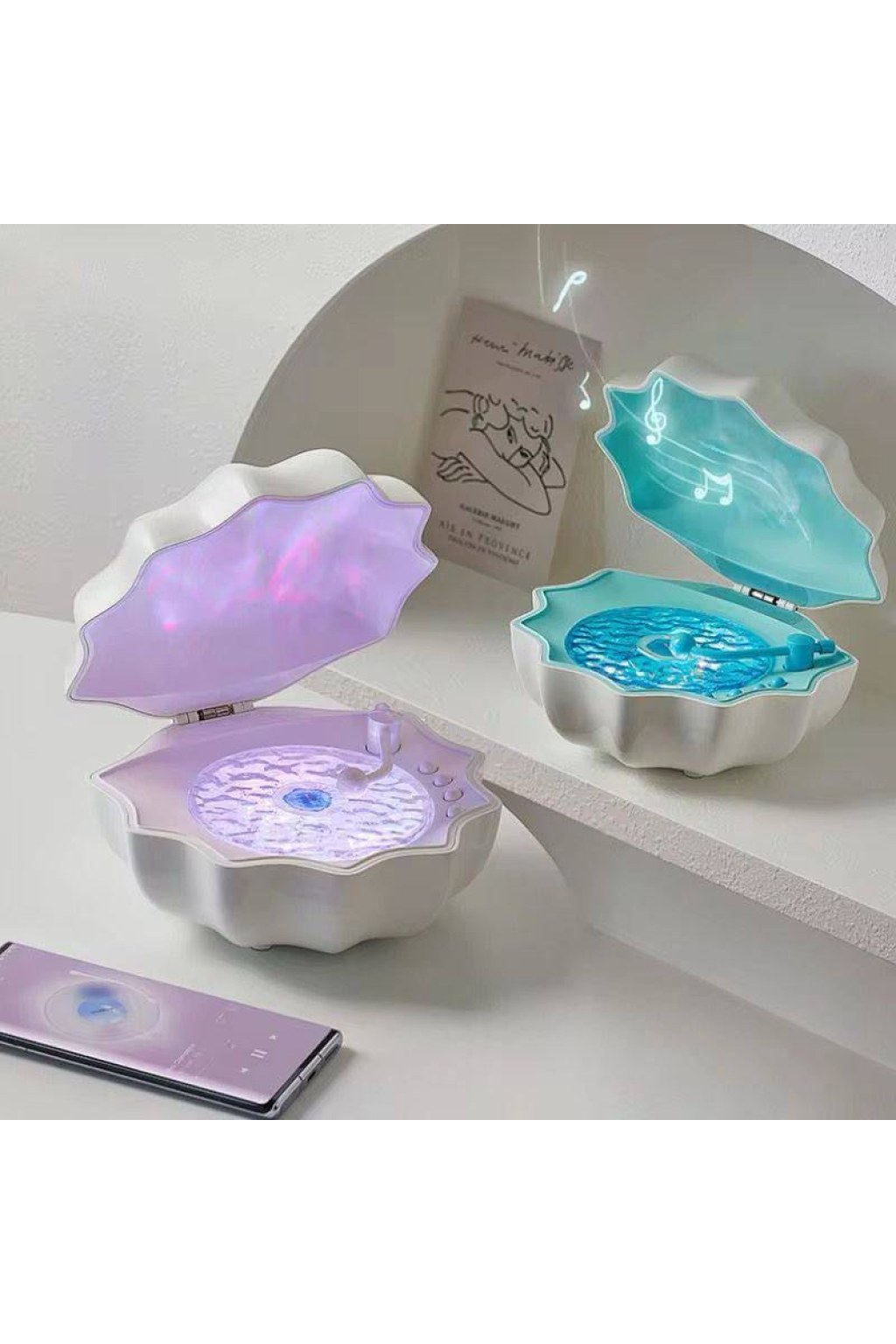 shell-lamp-with-bluetooth-speaker-9207066 Shell Lamp with Bluetooth Speaker - Zambeel