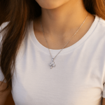 Silver Clover Crystal Jewelry Set - Zambeel