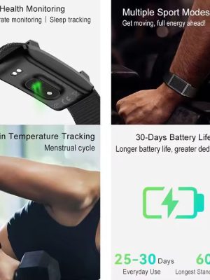 Smart Bracelet Fitness Tracker Band - Zambeel