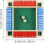 Smart Games - 4 Players Dice Board Game Set - Zambeel