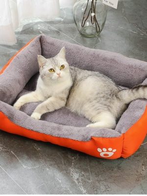 Soft Rectangular Pet Bed - Zambeel