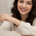 Sparkle Streak Elegant Bangle - Zambeel
