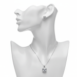 Square Cubic Zirconia Set - Zambeel
