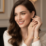 Square LV Emblem Jewelry Set - Zambeel