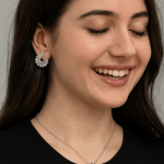Swan Curve Necklace Set - Zambeel
