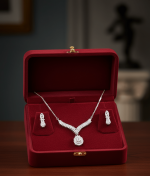 Teardrop Crystal Jewelry Set - Zambeel