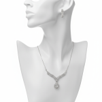 Teardrop Crystal Jewelry Set - Zambeel