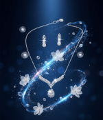 Teardrop Crystal Jewelry Set - Zambeel