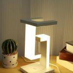 Tensegrity Smart LED Desk Lamp with Wireless Charge - Zambeel