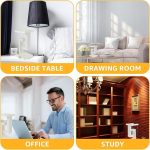 Tensegrity Smart LED Desk Lamp with Wireless Charge - Zambeel