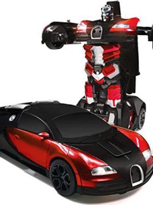 Transfrom - RC Transforming Racing Car Robot Toy - Zambeel
