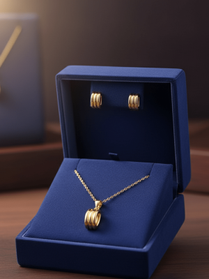 Triple Band Pendant Set - Zambeel