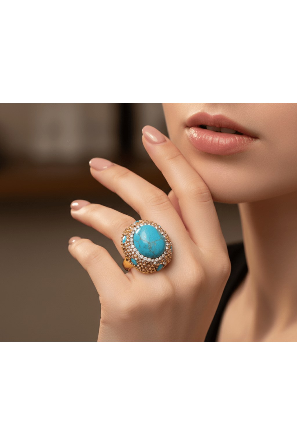 turquoise-crystal-ring-4482151 Turquoise Crystal Ring - Zambeel