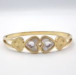 Twin Heart Radiance Bangle - Zambeel