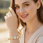 Twin Heart Radiance Bangle - Zambeel