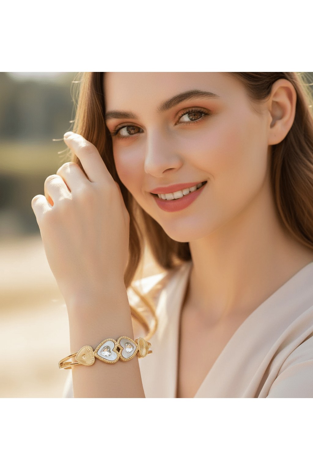 twin-heart-radiance-bangle-5227471 Twin Heart Radiance Bangle - Zambeel
