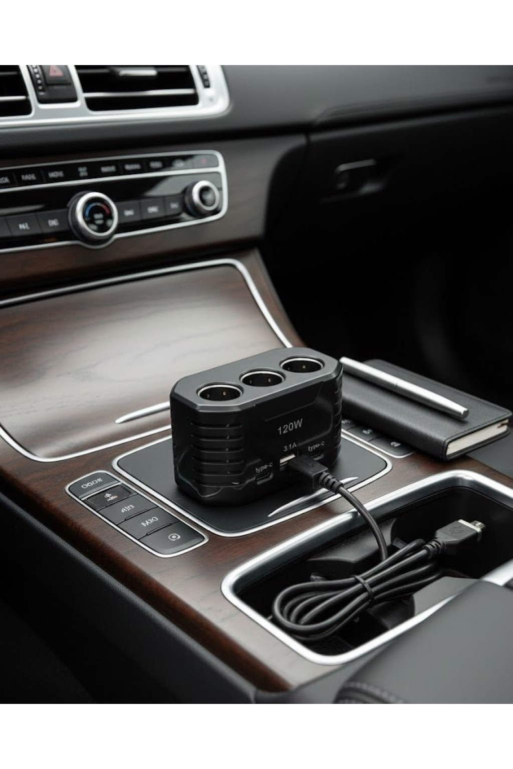 type-c-usb-multi-socket-car-charger-4916547 Type - C + USB Multi Socket Car Charger - Zambeel