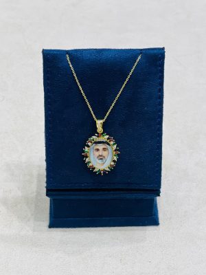 Heritage Oval Custom Photo Necklace