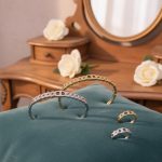 Luxury Classic Textured Bangle & Ring Set