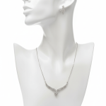 V - Shape Crystal Jewelry Set - Zambeel