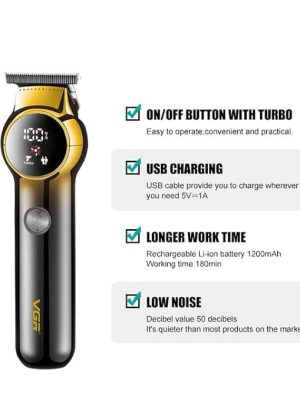 VGR Voyager - Professional Hair Trimmer - Zambeel
