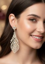 Vintage Floral Lace Earrings - Zambeel