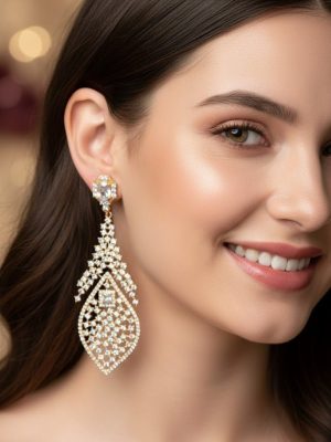 Vintage Floral Lace Earrings - Zambeel