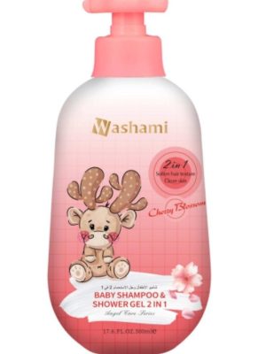 Washami - 2 - in - 1 Baby Shampoo Shower Gel (Original) - Zambeel