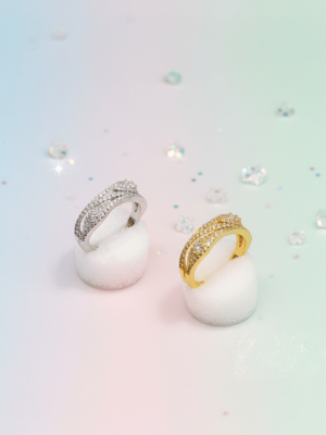 Wave Crystal Ring - Zambeel