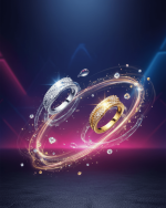 Wave Crystal Ring - Zambeel